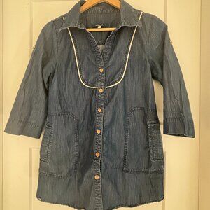 Mia Melon Smock Style Top